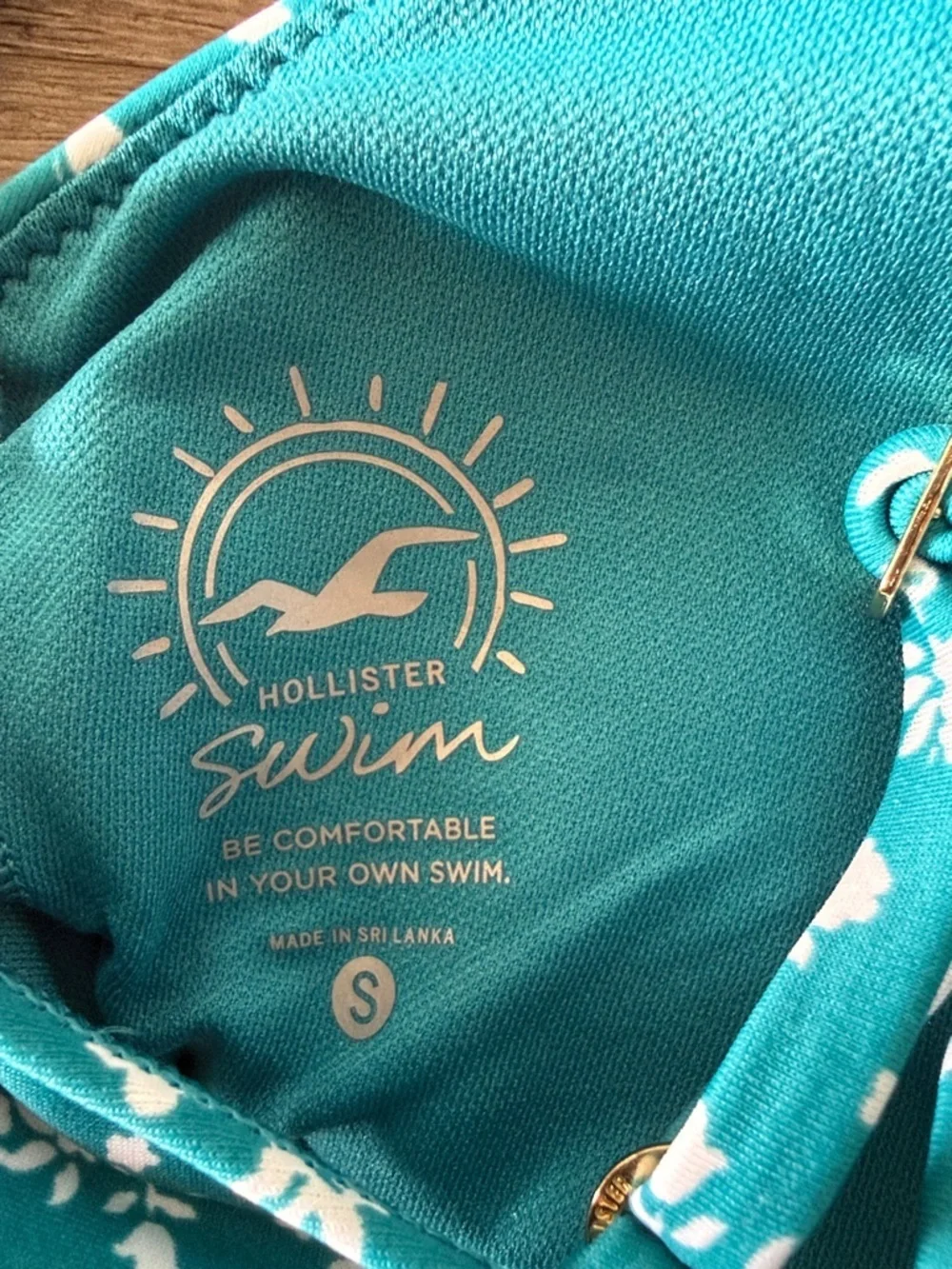 Hollister NWT  Floral Bikini Set - Teal/Blue Brand New With Tags! 🏷️